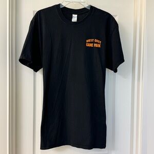 Like New Gildan Soft Men’s Black Hike Fast Don’t Be Last Short Sleeve T-Shirt